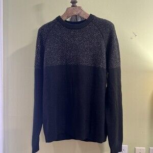 Ted Baker London Men’s Sz 5/XL Sweater Textured Crew Neck LS NWT